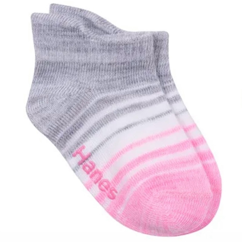 Hanes Toddler Gripper Ankle Socks